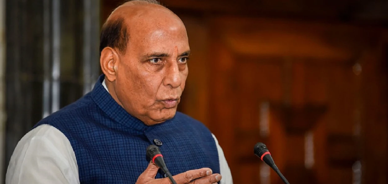 প্ৰতিৰক্ষা মন্ত্ৰী ৰাজনাথ সিং