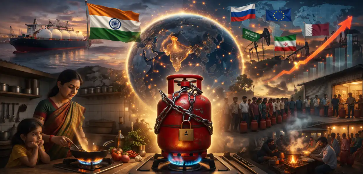 ৰান্ধনিঘৰত বিশ্বৰ ভূ-ৰাজনীতিৰ প্ৰভাৱঃ ভাৰতৰ শেহতীয়া এল পি জি সংকট আৰু আমাৰ কৰণীয়
