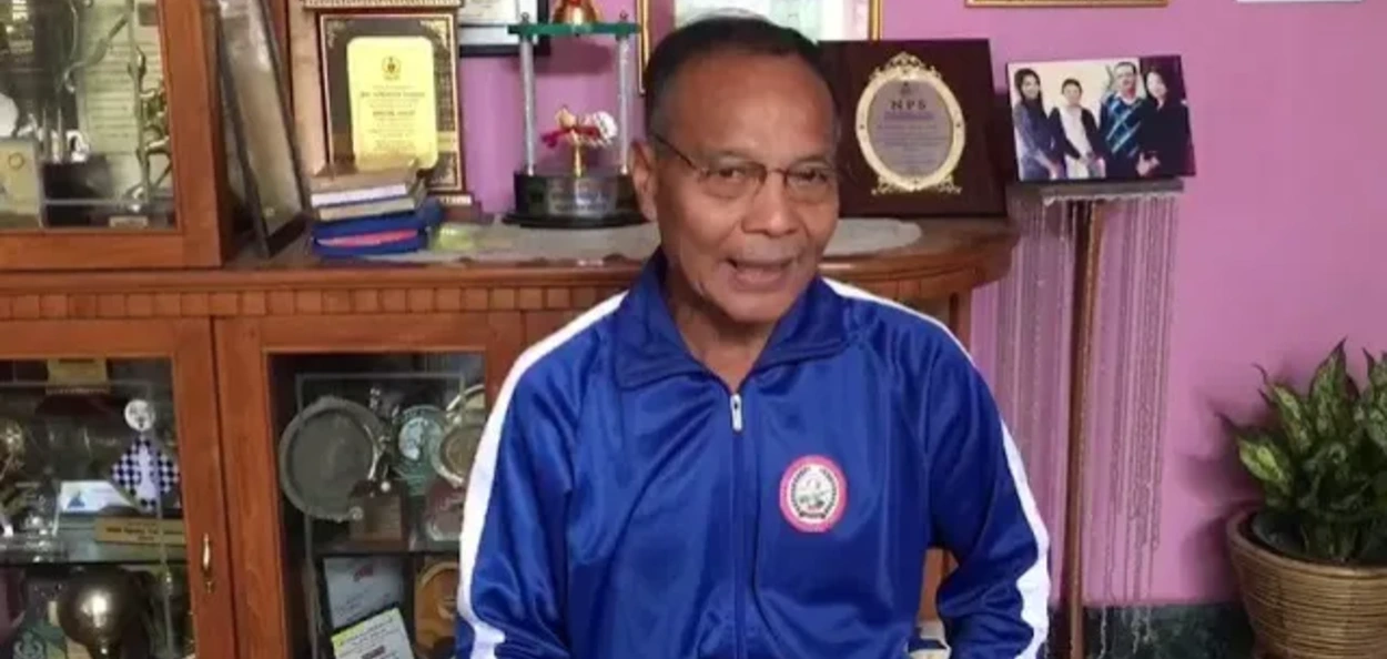 আন্তঃৰাষ্ট্ৰীয় ফুটবল খেলুৱৈ গিলবাৰ্টছন চাংমা