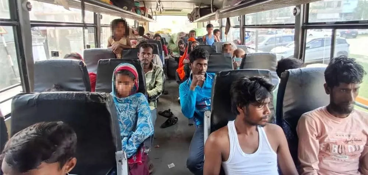  বিহাৰত বন্দিত্বৰ জীৱন কটোৱা অসমৰ ৪৭ শ্ৰমিকক উদ্ধাৰ