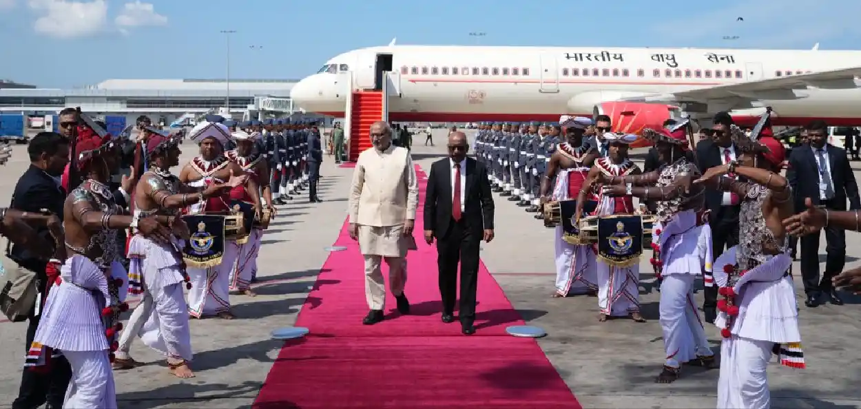  শ্ৰীলংকাত উপস্থিত উপ-ৰাষ্ট্ৰপতি চি পি ৰাধাকৃষ্ণন