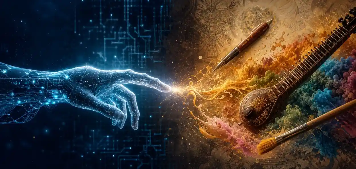 কৃত্ৰিম বুদ্ধিমত্তা (AI): কলা, সংস্কৃতি আৰু সাহিত্যৰ বাবে অশনি সংকেত নে নৱজাগৰণ?
