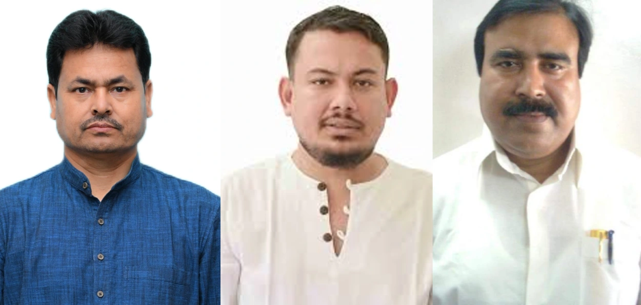 আব্দুছ চোবাহান আলী সৰকাৰ, জুবেইৰ আনম মজুমদাৰ আৰু আফতাব উদ্দিন মোল্লা
