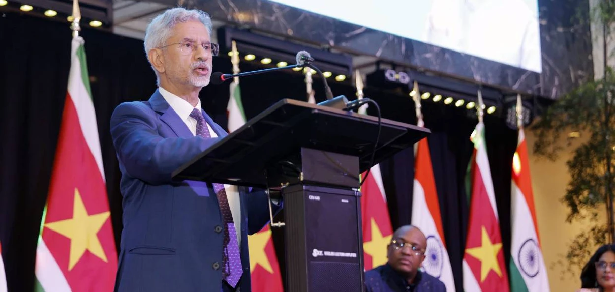 বৈদেশিক পৰিক্ৰমা মন্ত্ৰী এছ জয়শংকৰ