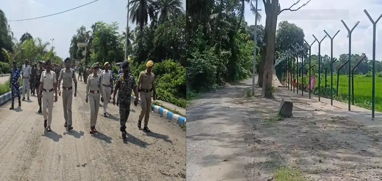 সীমান্ত সুৰক্ষাৰ স্বাৰ্থত মাটি এৰি দিবলৈ সাজু পশ্চিমবংগৰ জনগণ