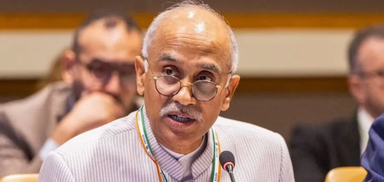 ৰাষ্ট্ৰসংঘত ভাৰতৰ স্থায়ী প্ৰতিনিধি ৰাষ্ট্ৰদূত হৰিশ পৰ্বথানেনী