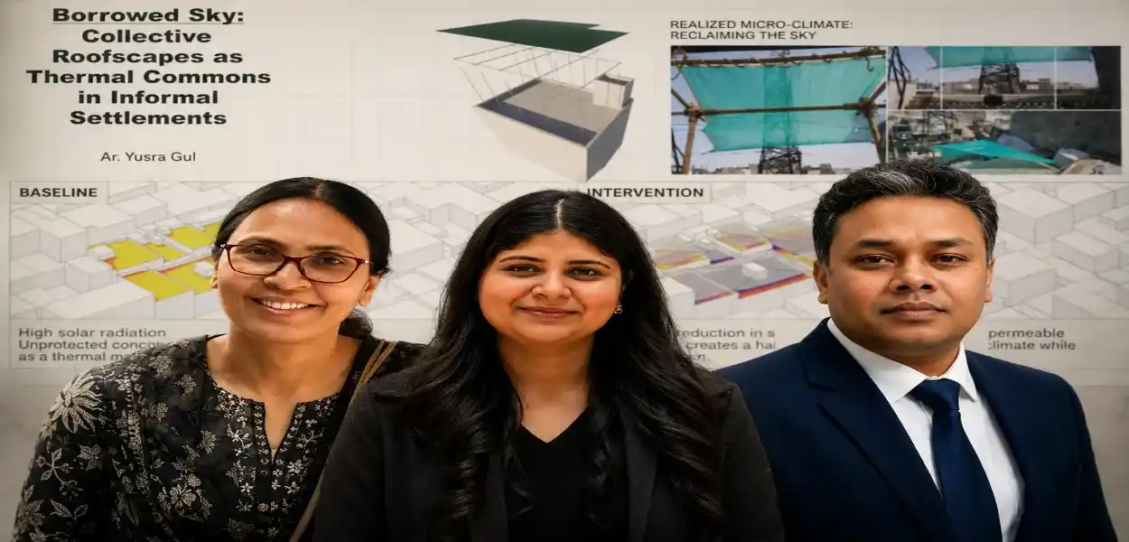 দিল্লীৰ গৰমৰ পৰা পৰিত্ৰাণ পাবলৈ জামিয়াৰ গৱেষক য়ুছৰা গুলৰ অভিনৱ প্ৰকল্প; লাভ কৰিলে আন্তঃৰাষ্ট্ৰীয় স্বীকৃতি