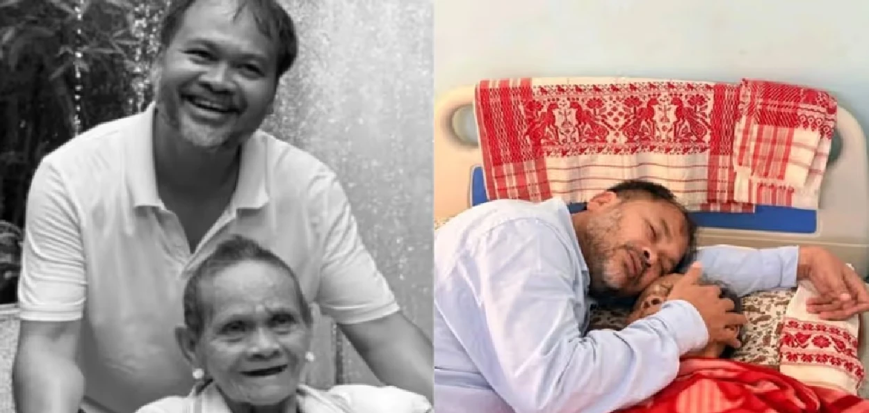 ৰাইজৰ দলৰ মুৰব্বী অখিল গগৈৰ মাতৃ প্ৰিয়াদা গগৈৰ দেহাৱসান