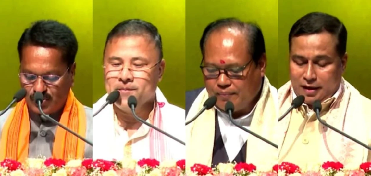 মুখ্যমন্ত্রী হিমন্ত বিশ্ব শৰ্মাৰ মন্ত্রীসভা সম্প্ৰসাৰণ