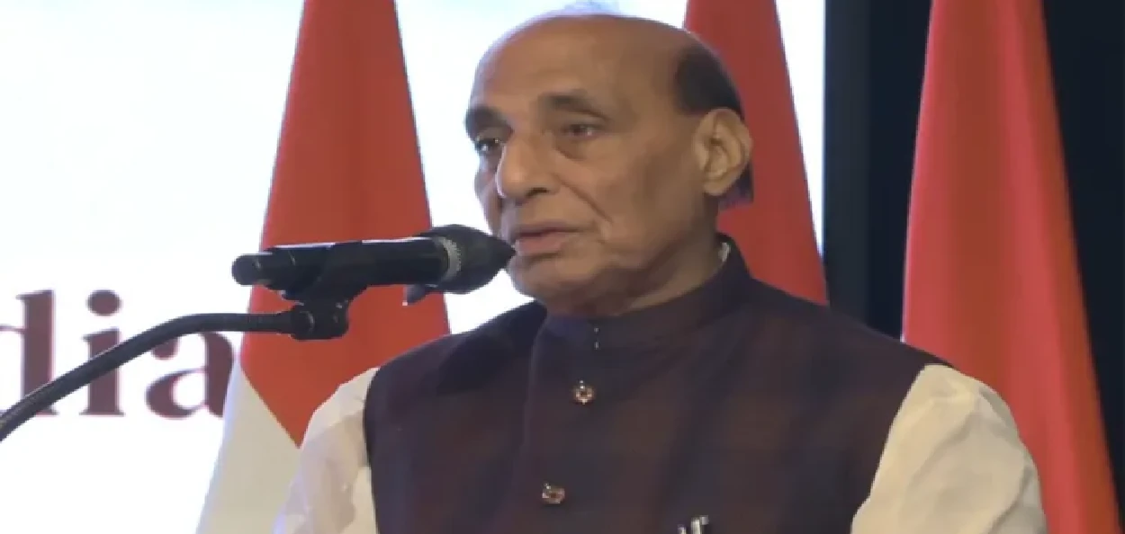 প্ৰতিৰক্ষা মন্ত্ৰী ৰাজনাথ সিং