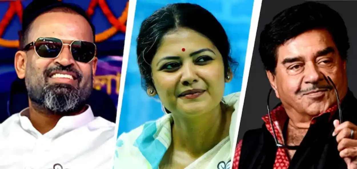 প্ৰাক্তন ক্ৰিকেটাৰ তথা টিএমচি সাংসদ ইউছুফ পাঠান, অভিনেতা-ৰাজনীতিবিদ শত্ৰুঘ্ন সিনহা আৰু ছায়নী ঘোষ