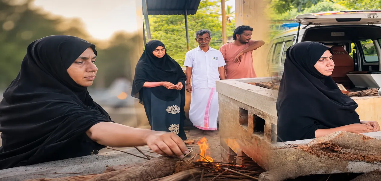 কেৰালাত হিন্দু ব্যক্তিৰ শেষকৃত্য সম্পন্ন মুছলমান মহিলাৰ