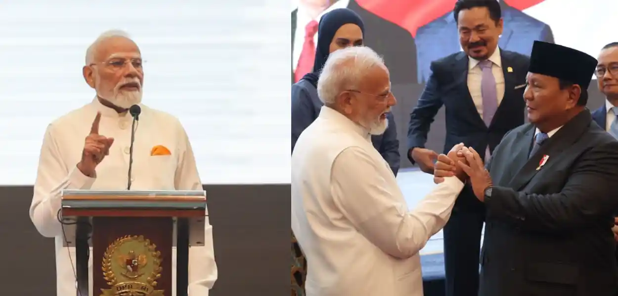 প্ৰধানমন্ত্ৰী নৰেন্দ্ৰ মোদীৰ জাকাৰ্টা ভ্ৰমণঃ ভাৰত-ইণ্ডোনেছিয়াৰ সম্পৰ্কত এক সোণালী অধ্যায়ৰ সূচনা