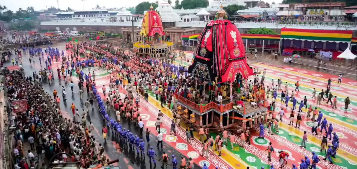 আৰম্ভ হ'ল পুৰীৰ জগন্নাথ ৰথযাত্ৰা