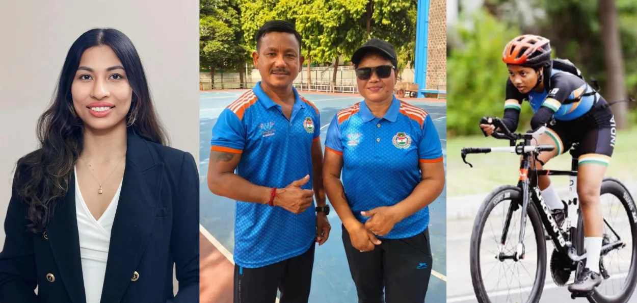 অলিম্পিক ব্ৰঞ্জ পদক বিজয়ী বক্সাৰ লাভলীনা বৰগোহাঁই, লন বল খেলুৱৈ নয়নমণি শইকীয়া, পুতুল সোণোৱাল আৰু পেৰা-চাইক্লিষ্ট লিছা দাস