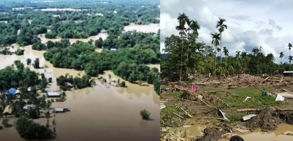 অসমত বানৰ বিভীষিকাঃ মৃতকৰ সংখ্যা ৮৯ জনলৈ বৃদ্ধি; কামৰূপ মেট্ৰ’ত পুনৰ কৃত্ৰিম বান, আক্ৰান্ত ৭ সহস্ৰাধিক