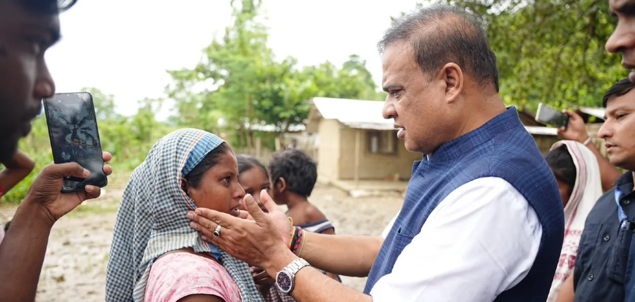 মুখ্যমন্ত্ৰী হিমন্ত বিশ্ব শৰ্মা