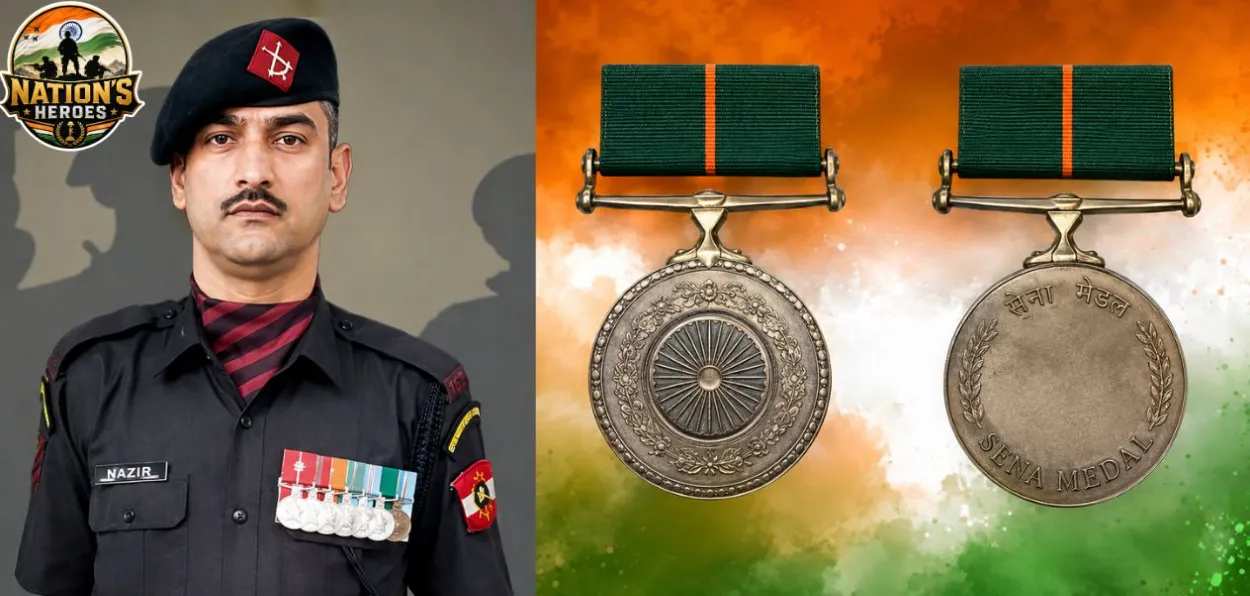 লেন্স নাইক নাজিৰ আহমদ ৱানী, অশোক চক্ৰ