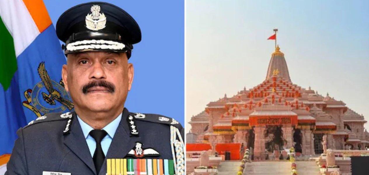 প্ৰাক্তন এয়াৰ মাৰ্শ্বেল জিতেন্দ্ৰ মিশ্ৰক ৰাম মন্দিৰৰ মুখ্য কাৰ্যবাহী বিষয়াৰ দায়িত্ব