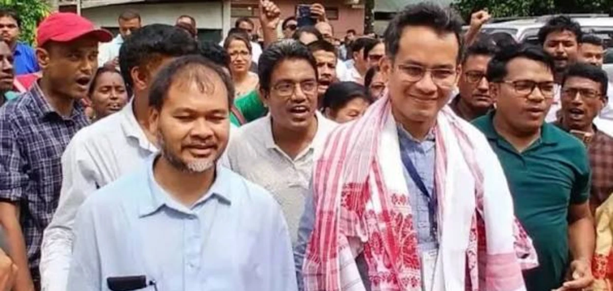 অখিল গগৈ আৰু গৌৰৱ গগৈ