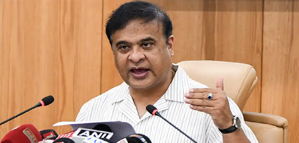 মুখ্যমন্ত্রী হিমন্ত বিশ্ব শৰ্মা