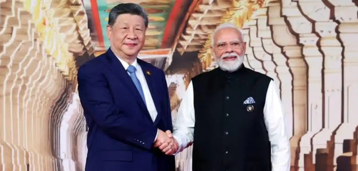 প্ৰধানমন্ত্ৰী নৰেন্দ্ৰ মোদী আৰু চীনৰ ৰাষ্ট্ৰপতি ছি জিনপিঙ