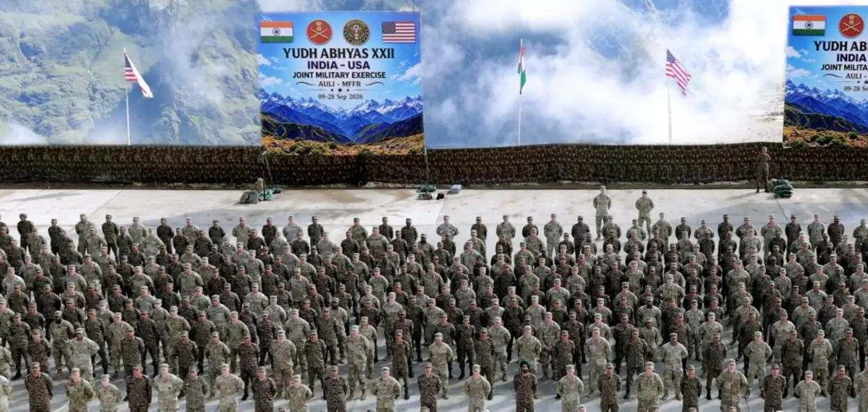 ভাৰত-মাৰ্কিন যুটীয়া সামৰিক অনুশীলন ‘যুদ্ধ অভ্যাস ২০২৬’