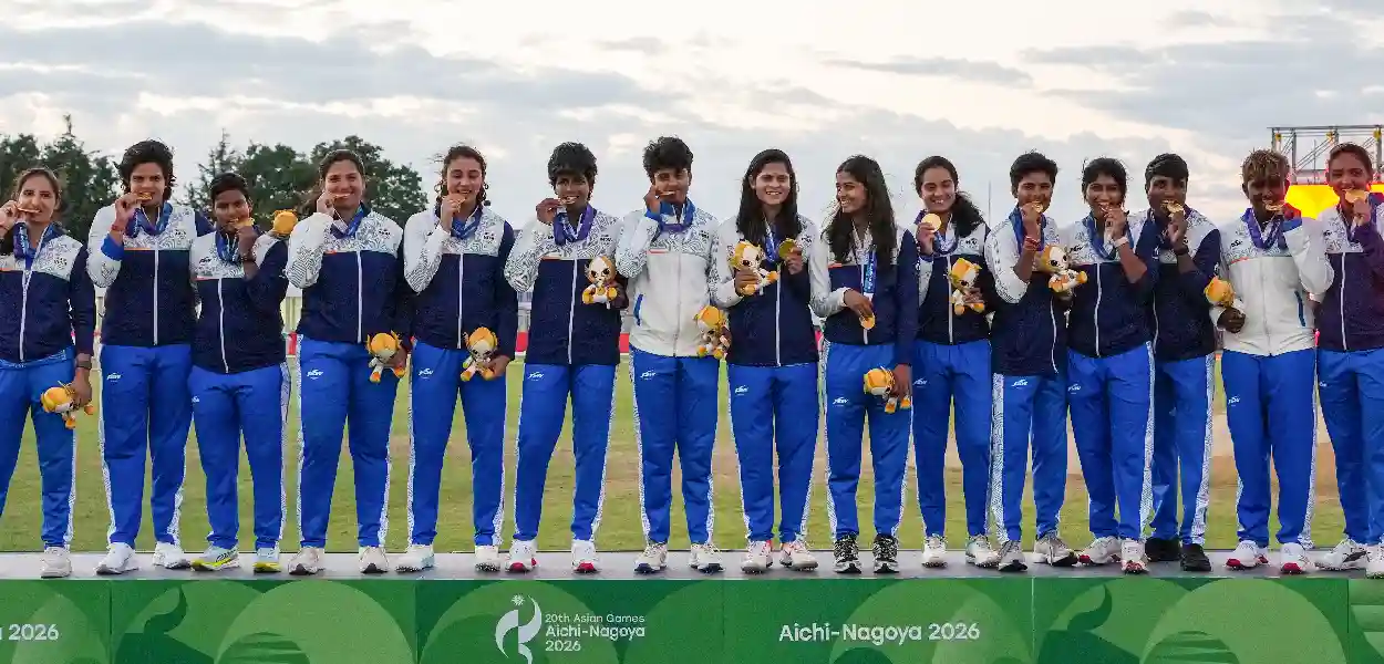 এছিয়ান গেমছ ২০২৬: শ্ৰীলংকাক পৰাস্ত কৰি ভাৰতীয় মহিলা ক্ৰিকেট দলৰ স্বৰ্ণ জয়