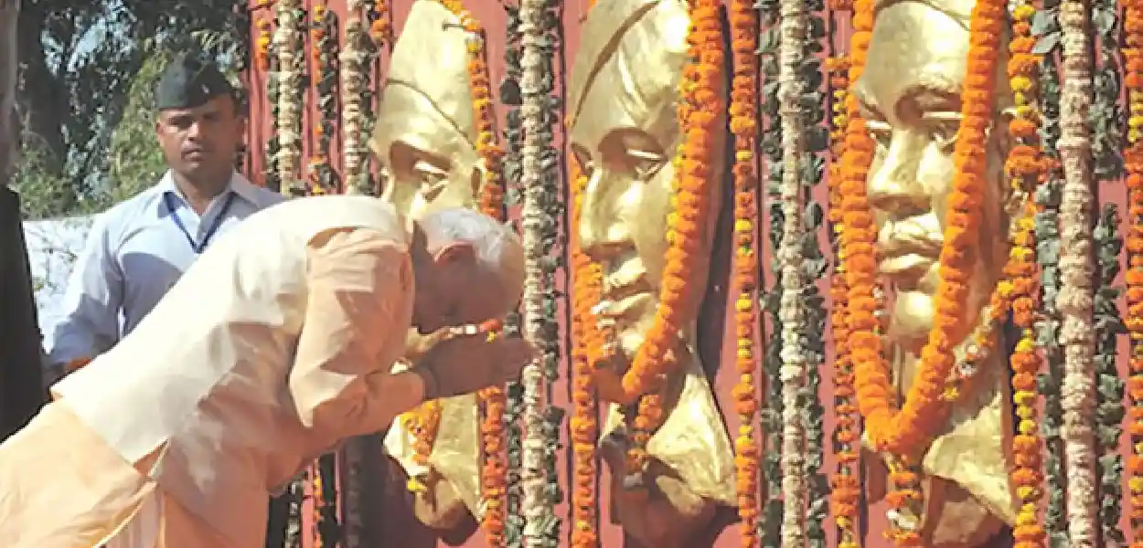  শ্বহীদ ভগত সিঙৰ জন্ম জয়ন্তীত প্ৰধানমন্ত্ৰী নৰেন্দ্ৰ মোদীৰ শ্ৰদ্ধাঞ্জলি জ্ঞাপন