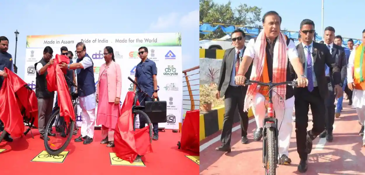 বাঁহেৰে নিৰ্মিত চাইকেল আনুষ্ঠানিকভাৱে মুকলি মুখ্যমন্ত্ৰীৰ