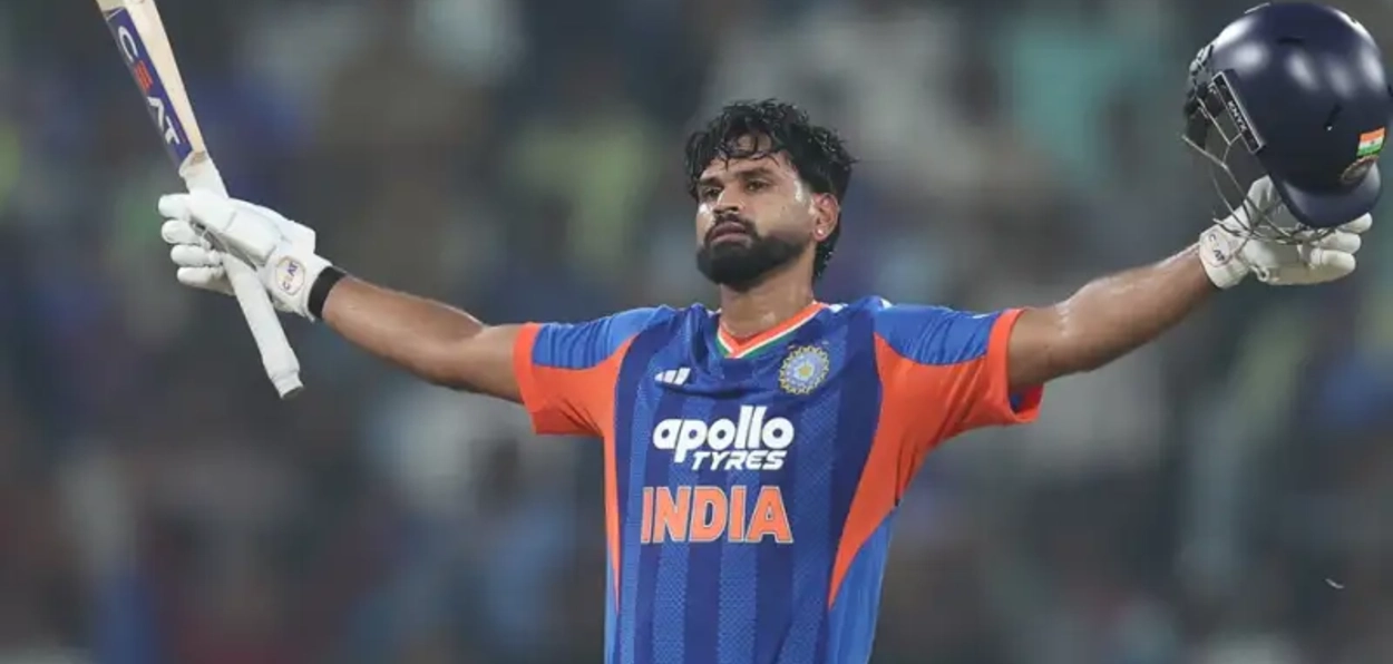 অধিনায়ক শ্ৰেয়াছ আয়াৰৰ বিস্ফোৰক শতক