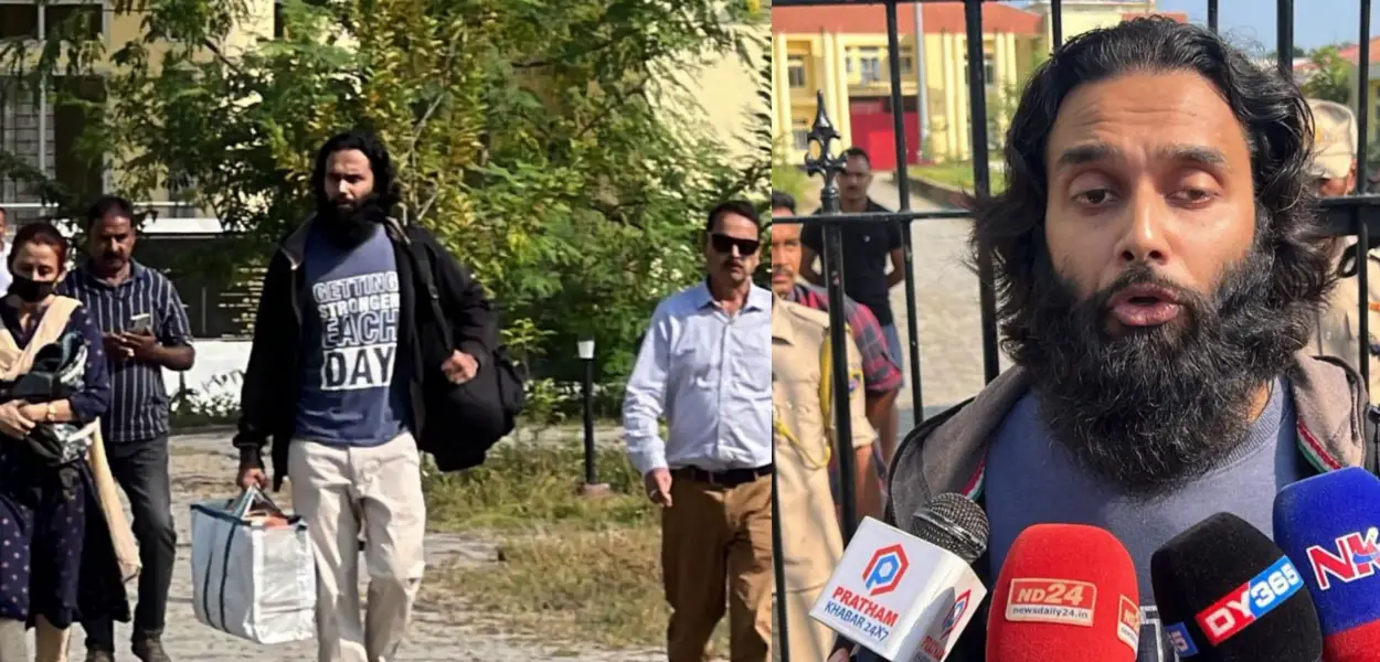 সন্দীপন গাৰ্গ সোমবাৰে জামিনত বাক্সা জিলা কাৰাগাৰৰ পৰা মুক্তি লাভ কৰে