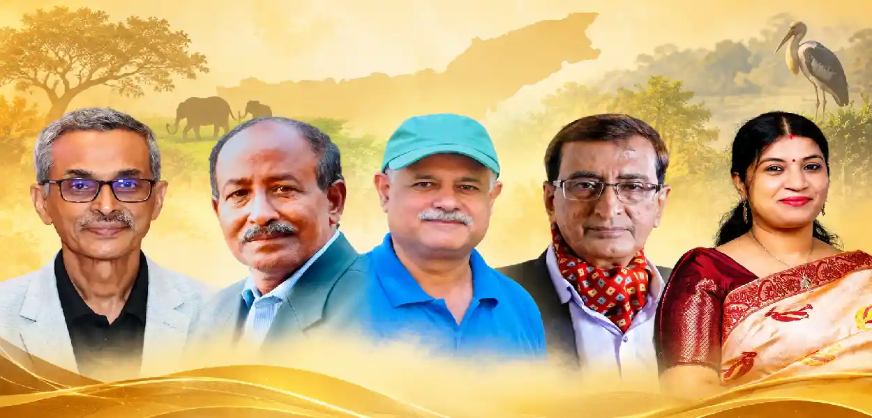 বিশিষ্ট চকু চিকিৎসক ডাঃ হৰ্ষ ভট্টাচাৰ্য, বন্যপ্ৰাণী বিশেষজ্ঞ ড° কুশল কোঁৱৰ শৰ্মা, বিশিষ্ট কলা নিৰ্দেশক নুৰুদ্দিন আহমেদ, কণ্ঠশিল্পী পুলক বেনাৰ্জী আৰু হাড়গিলা সংৰক্ষণকৰ্মী ড° পূৰ্ণিমা দেৱী বৰ্মন।