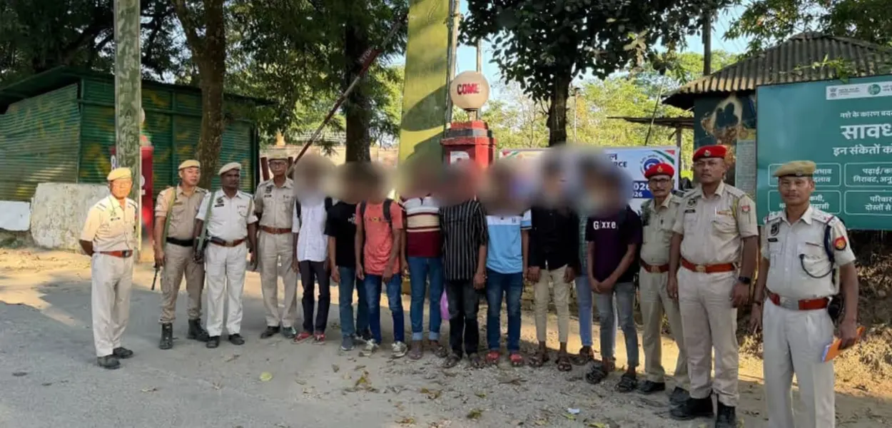 ধুবুৰীত ৯ জন বিদেশী নাগৰিকক আটক