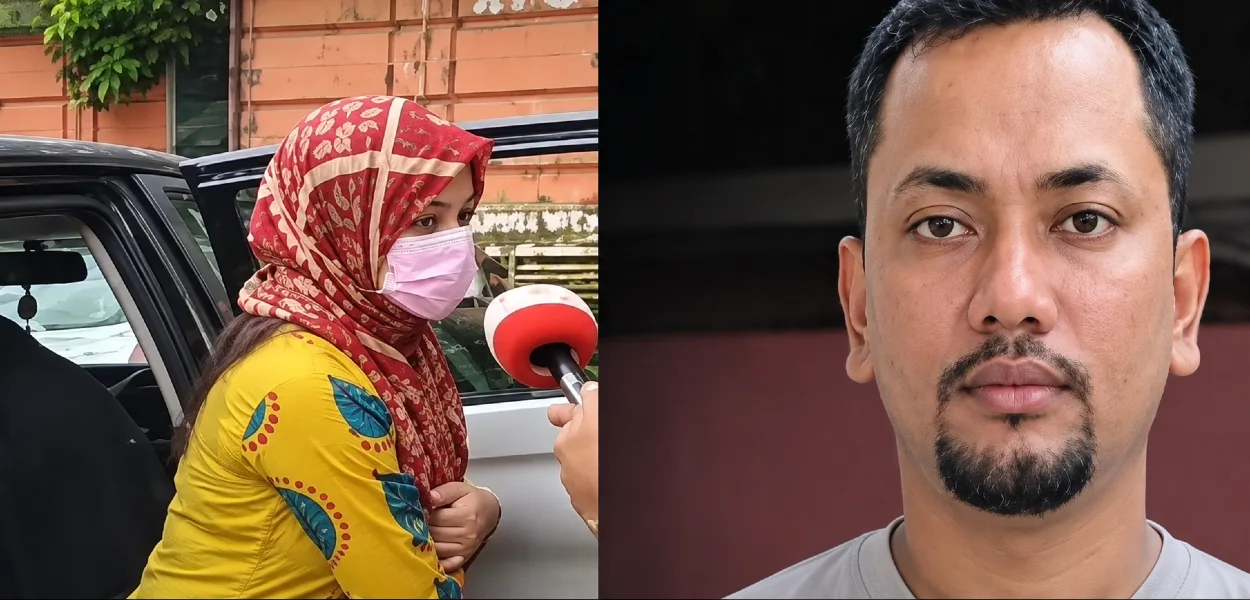ধেমাজি থানাত আত্মসমৰ্পণ ঘনকান্ত গগৈৰ পত্নীৰ